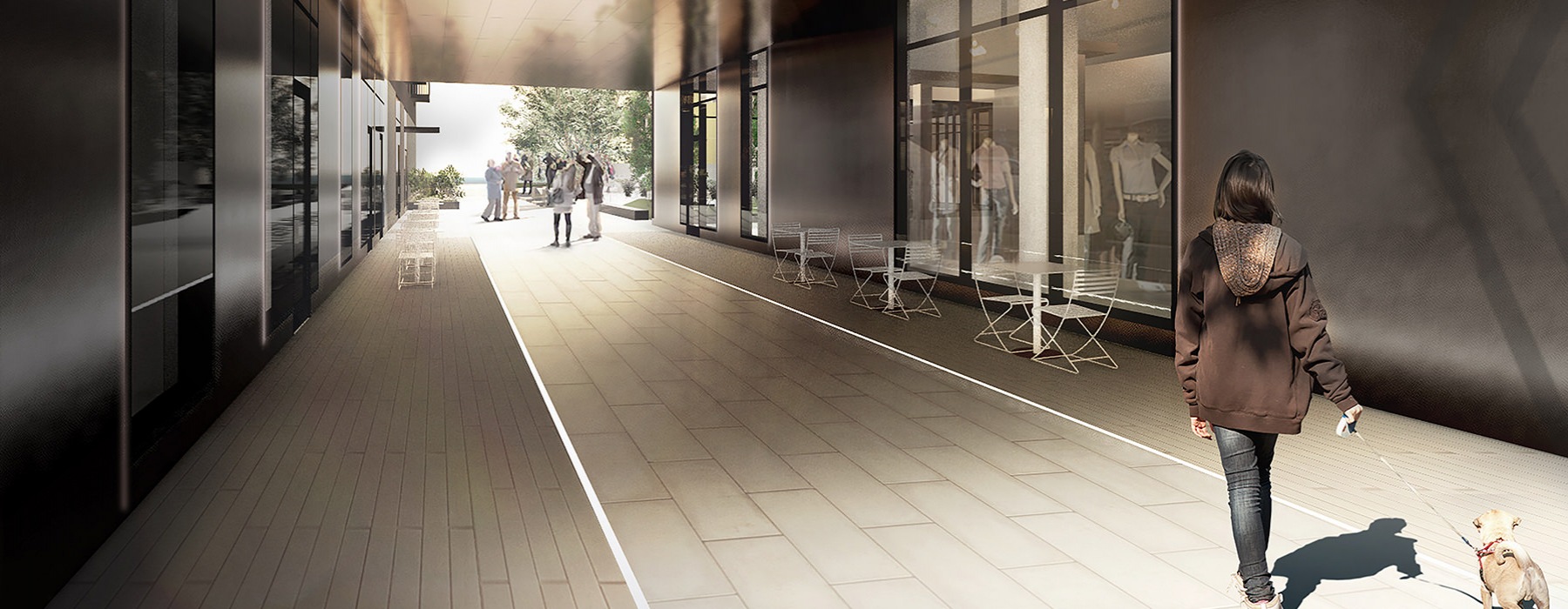exterior rendering of Second + Second